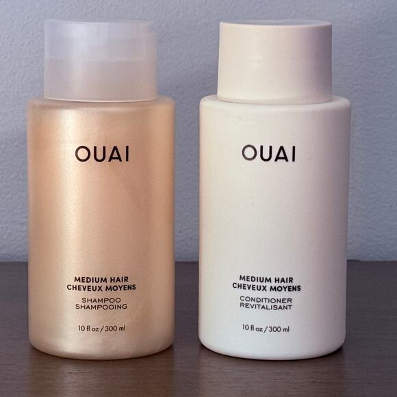 OUAI Medium Hair Shampoo & Conditioner Set Sealed New - Picture 5 of 5